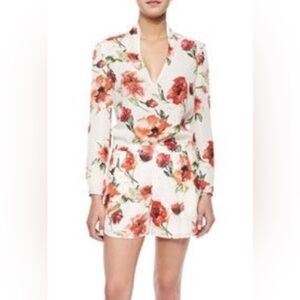 NWT Haute Hippie Flower Romper